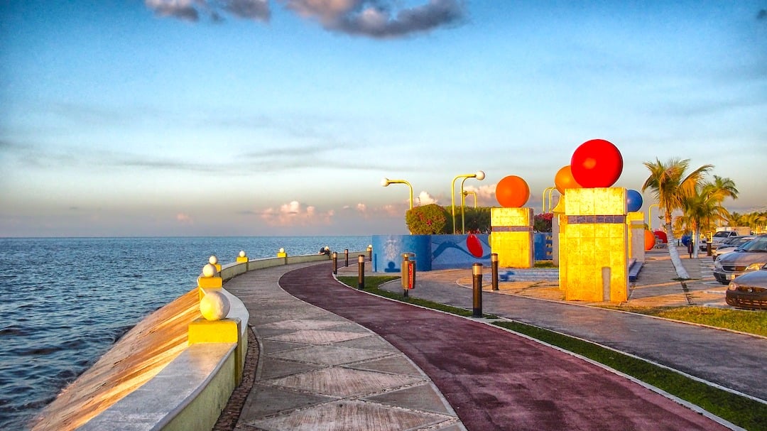 Malecón de Campeche