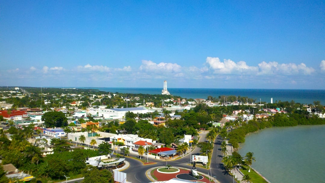 vista aérea de Chetumal Quintana Roo